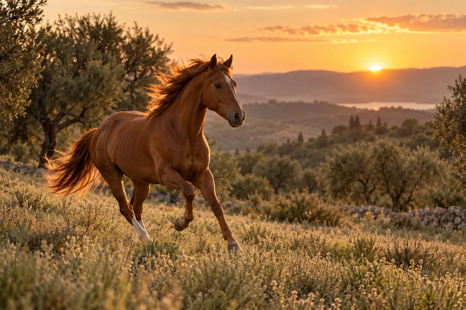 Cheval de feu — accompagnement d'un an, visuel d’ambiance